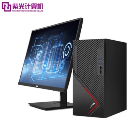 紫光/unis UltiDesk 300s 0002 酷睿 I5-11400 23.8 集成显卡 共享内存 512GB 中兴新支点 V3 8GB